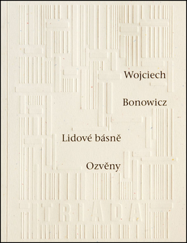 Kniha Lidové básně Ozvěny