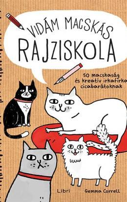Vidám macskás rajziskola