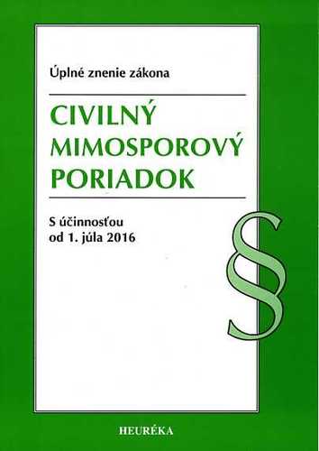 Civilný mimosporový poriadok, Úzz, 2015