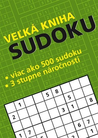 Kniha Veľká kniha sudoku
