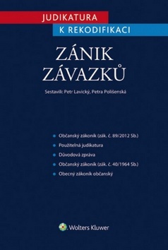 Judikatura k rekodifikaci - zánik závazků