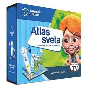 Kúzelné čítanie: Atlas sveta s elektronickou ceruzkou