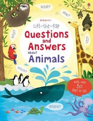 Lift-the-Flap Questions and Answers about Animals (HB)