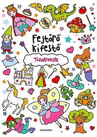 Fejtörő kifestő - Tündérmesék