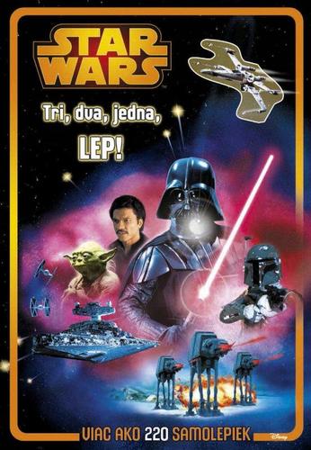 Kniha STAR WARS Tri, dva, jedna, lep!