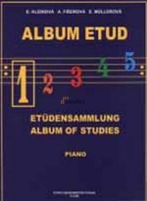Kniha Album etud I
