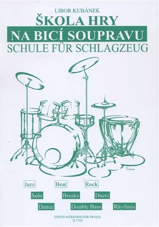 Kniha Škola hry na bicí soupravu - Libor Kubánek