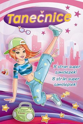 Kniha Tanečnice - kreativní sešit / kreatívny zošit