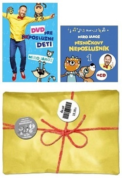 Pesničkový neposlušník - set (kniha, CD, DVD, nálepky)
