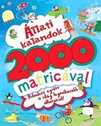 Állati kalandok 2000 matricával