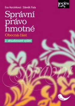 Správní právo hmotné Obecná část