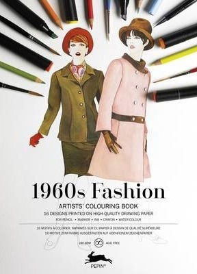 1960s Fashion Coloring book