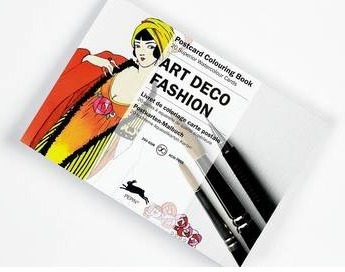 Art Deco Fashion postcard CB