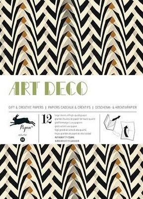Art Deco gift wrap