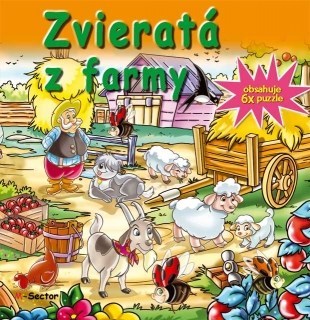 Zvieratá z farmy (Obsahuje 6 puzzle)