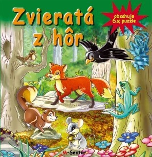 Zvieratá z hôr (Obsahuje 6x puzzle)