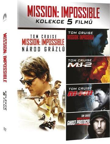 Mission Impossible: kolekce 1-5   5DVD