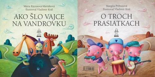 Kniha Ako šlo vajce na vandrovku / O troch prasiatkach