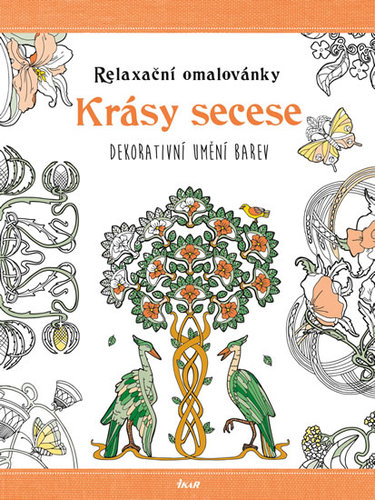 Relaxační omalovánky - Krásy secese