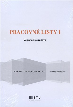 Kniha Pracovné listy I. - Zuzana Havranová
