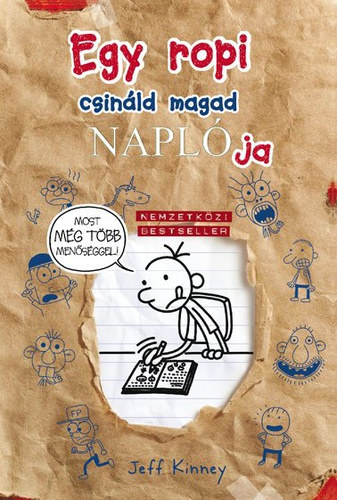 Kniha Egy ropi csináld magad naplója - Jeff Kinney