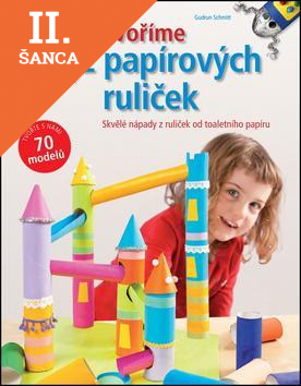 Lacná kniha TOPP Tvoříme z papírových ruliček