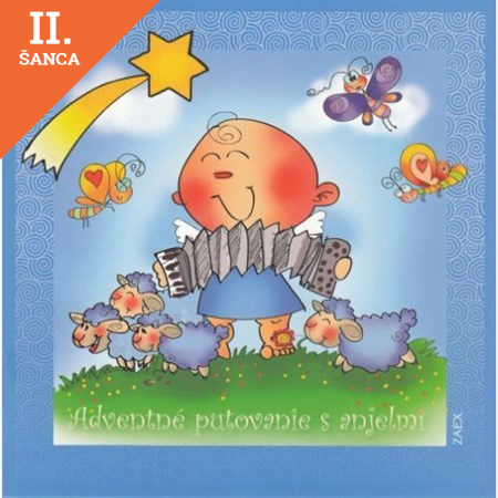 Lacná kniha Adventné putovanie s anjelmi - Omaľovánka