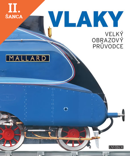 Lacná kniha VLAKY: velký obrazový průvodce