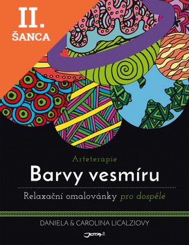 Lacná kniha Arteterapie - Barvy vesmíru - relaxační omalovánka pro dospělé
