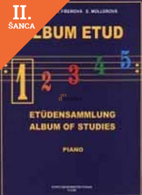 Lacná kniha Album Etud 1