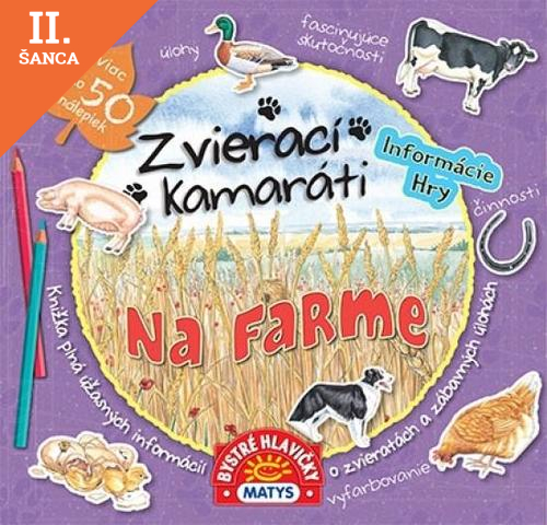 Lacná kniha Zvierací kamaráti - Na farme