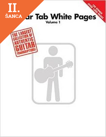 Lacná kniha Guitar Tab White Pages Volume 1