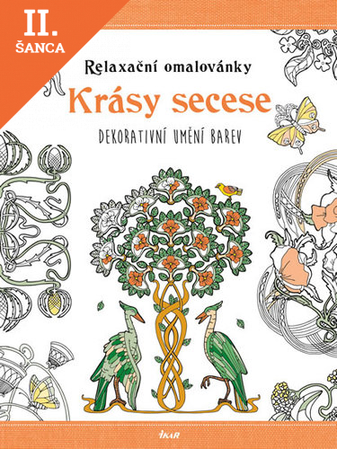 Lacná kniha Relaxační omalovánky - Krásy secese