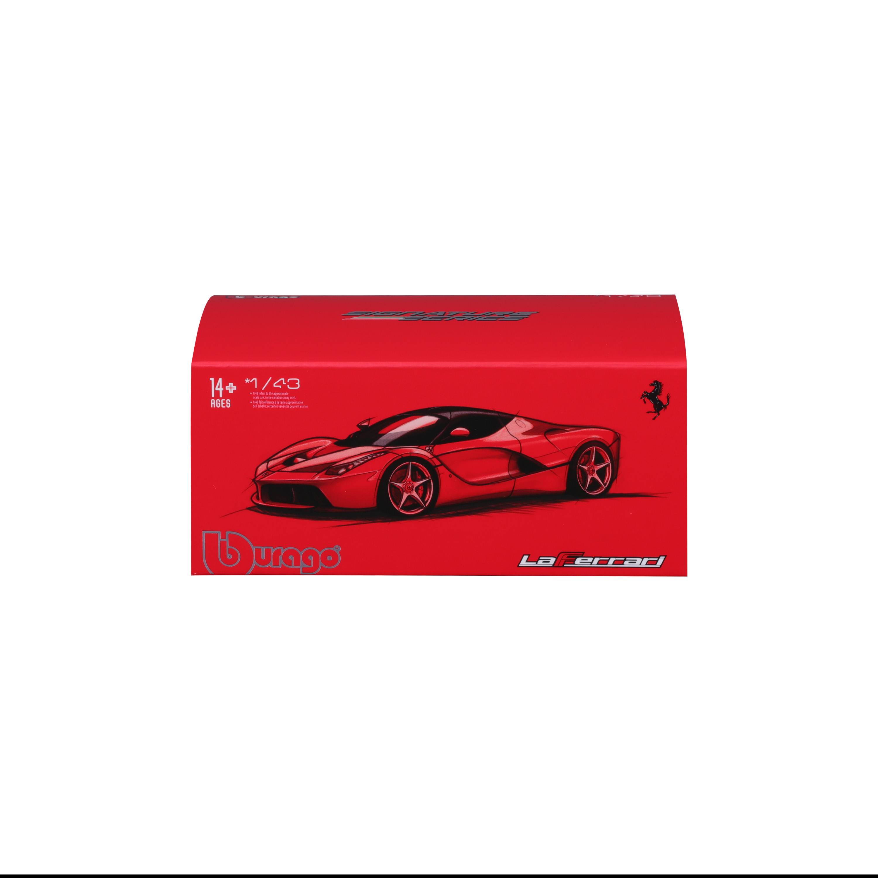 Bburago 1:43 Ferrari  Signature Series - LaFerrari - White