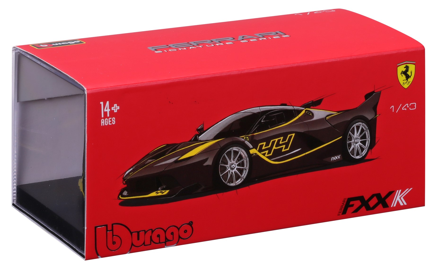 Bburago 1:43 Ferrari Signature series FXX K 44 Black