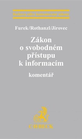 Zákon o svobodném přístupu k informacím. Komentář