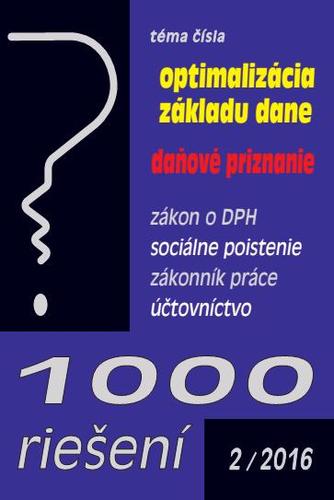 1000 riešení 2 2016