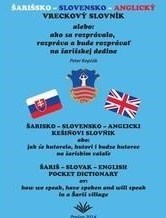 Kniha Šarišsko - slovensko - anglický vreckový slovník - Peter Kopčák