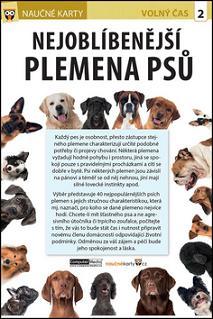 Kniha Naučné karty Nejoblíbenější plemena psů