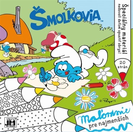 Maľovanie pre najmenších - Šmolkovia