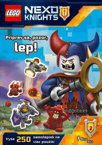 Kniha LEGO NEXO KNIGHTS Priprav sa, pozor, lep!