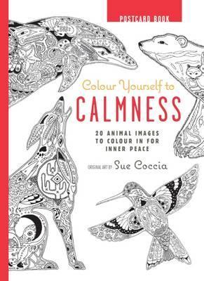 Colour Yourself to Calmness Postcard Book