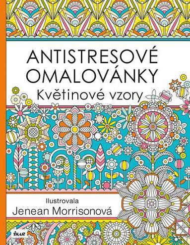 Antistresové omalovánky Květinové vzory