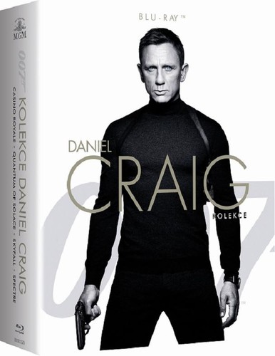 James Bond: Daniel Craig kolekce (Casino Royale, Quantum of Solace, Skyfall, Spectre) 4BRD