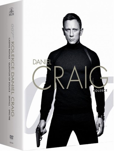 James Bond: Daniel Craig kolekce (Casino Royale, Quantum of Solace, Skyfall, Spectre)  4DVD