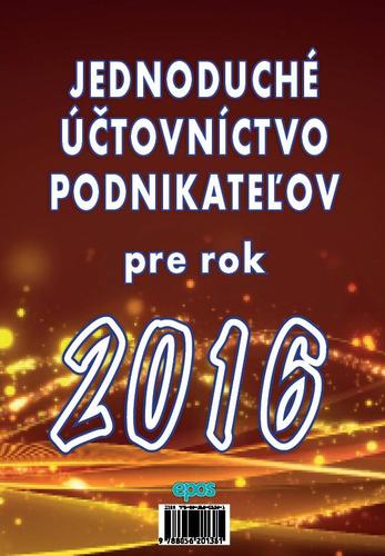 Jednoduché účtovníctvo pre podnikateľov 2016