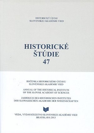 Kniha Historické štúdie 47 - Daniela Kodajová