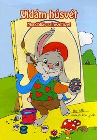 Kniha Vidám húsvét - Mondókás színezőfüzet - Hajnal Eszes