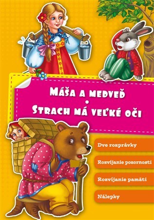 Kniha Máša a medveď – Strach má veľké oči