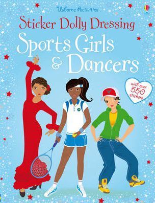 Sticker Dolly Dressing - Sports Girls and Dancers (bind up)